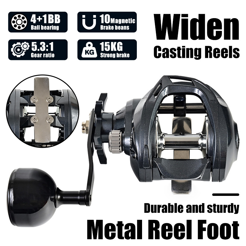Wide Body, Large Capacity, Lon - Trolling Reel review and price